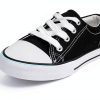 Womens Canvas Sneakers Breathable Comfort Non Slip Sole-3