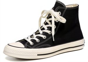 Converse Sneakers Rubber Sole Contrast Stitching Mens-0