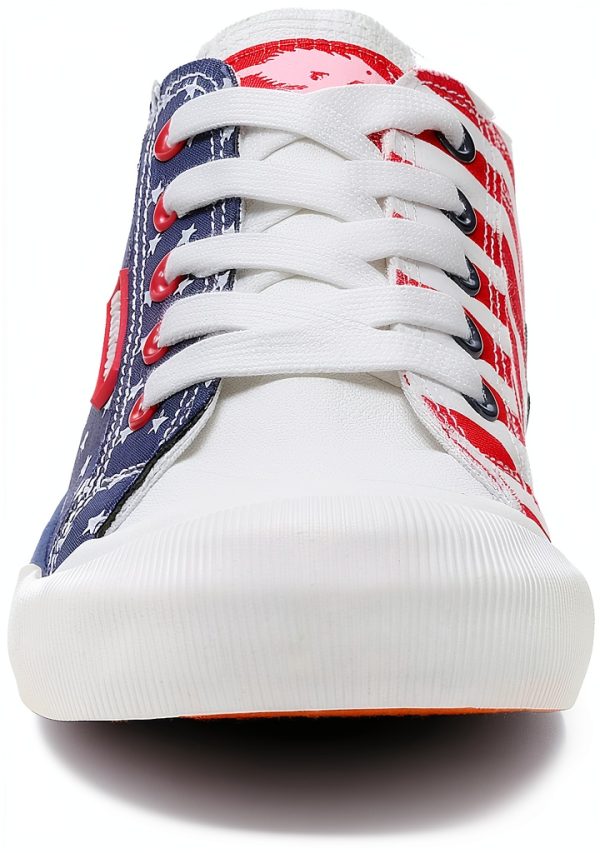 Rocket Dog Womens Sneaker Cotton Upper Plush Foam Insole-1