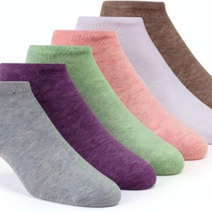 Skechers Womens No Show Socks Seamless Toe Non Terry-0