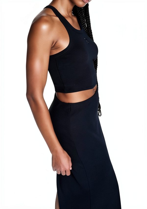 Converse Womens Button Down Shirt Black Casual Comfort-2