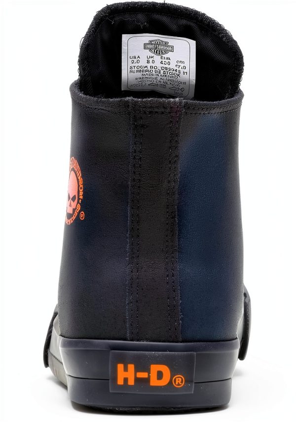 Harley Davidson Skateboarding Shoes Leather Mens Comfort-2