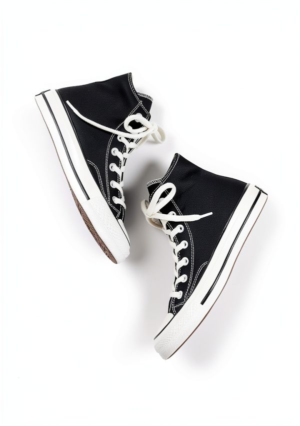 Converse Sneakers Rubber Sole Contrast Stitching Mens-5