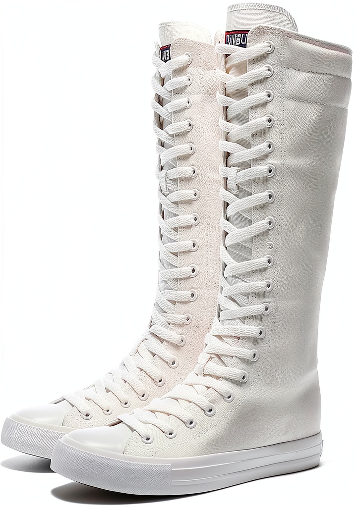 Momuk womens canvas boots showcasing rubber sole and zipper design