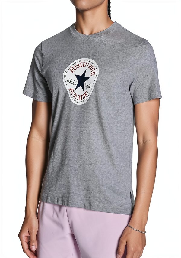 Converse Womens T-Shirt Lightweight Cotton Bold Graphic-2