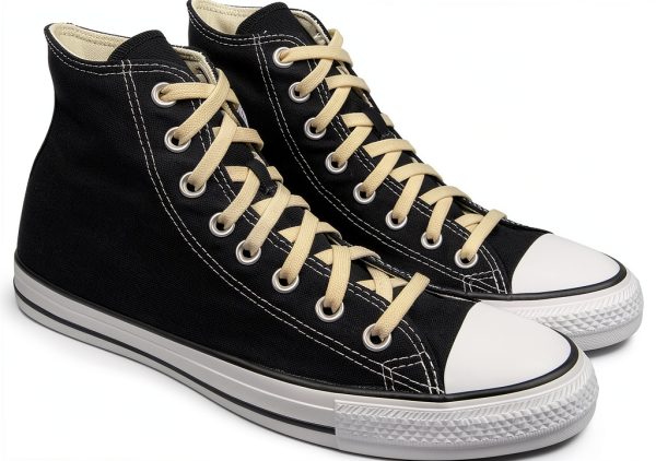 Endoto Elastic Shoelaces Silicone Converse Compatible Unisex-5