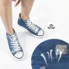 Denim Ripped High Top Sneakers Women Canvas Fashion Shoes-2
