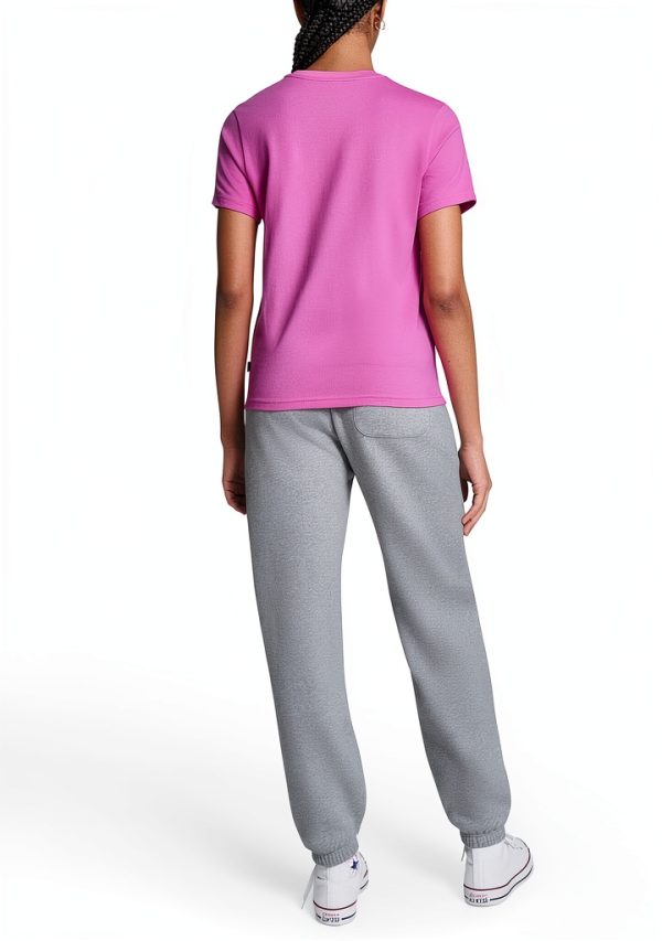 Converse Womens T-Shirt Lightweight Cotton Bold Graphic-4