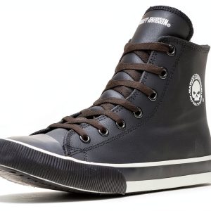 Harley Davidson Skateboarding Shoes Leather Mens Comfortable-0