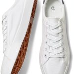 FRACORA Mens Canvas Sneakers Lightweight Comfortable Casual-0