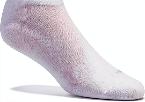 Skechers Womens No Show Socks Seamless Toe Non Terry-5