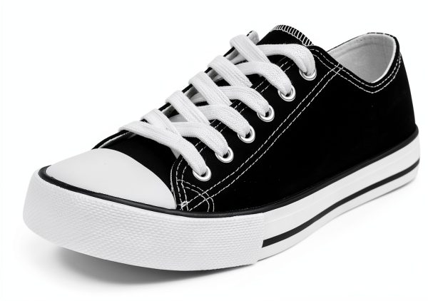 Womens Canvas Sneakers Breathable Comfort Non Slip Sole-0