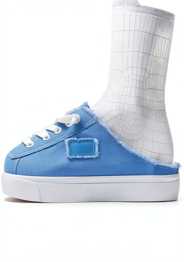 BENPAO Womens Slip On Sneakers Comfort Lining Non Slip Sole-4