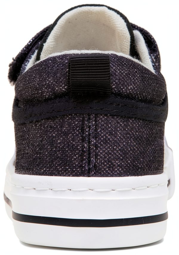 Toandon Girls Sneakers Lightweight Breathable Sparkle Design-4