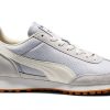 Puma Grey Sneakers Textile Suede Mens Fashion Footwear-0
