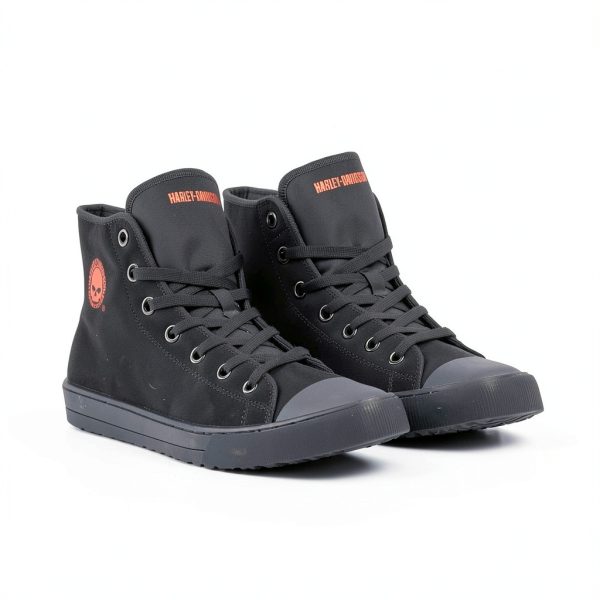 Harley Davidson Skateboarding Shoes Leather Mens Comfort-6