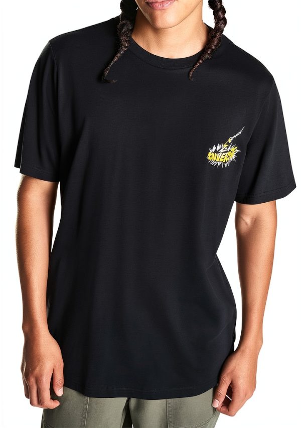 Classic Cotton T-Shirt Black White Sizes XS to XXL-0