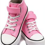 Kids High Top Sneakers Cotton Comfort Hook Loop Straps-0