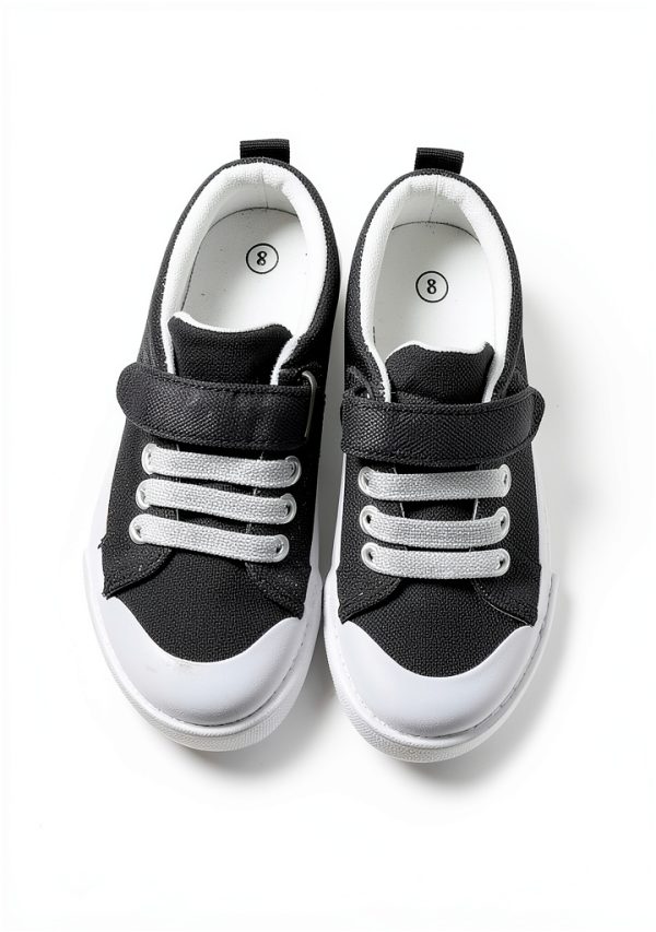 Toandon Girls Sneakers Lightweight Breathable Sparkle Design-1