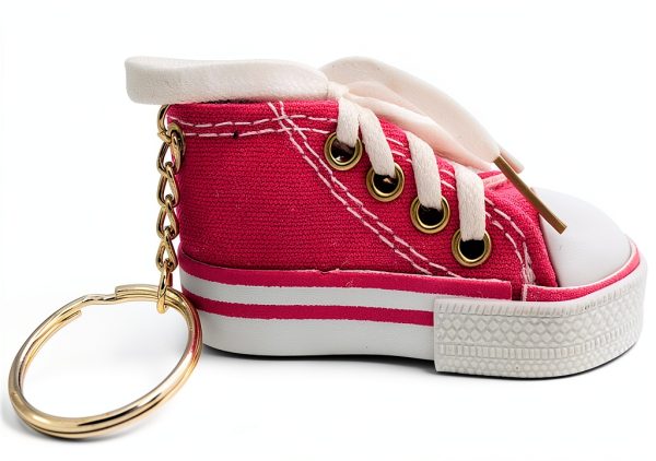 Converse Style Sneaker Keychain Colorful Mini Shoe Accessory-0