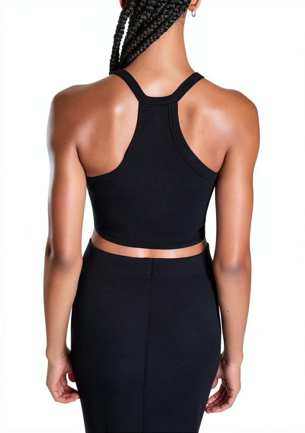 Converse Womens Button Down Shirt Black Casual Comfort-3