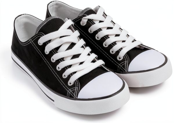 Womens Canvas Sneakers Breathable Comfort Non Slip Sole-6