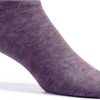 Skechers Womens No Show Socks Seamless Toe Non Terry-2