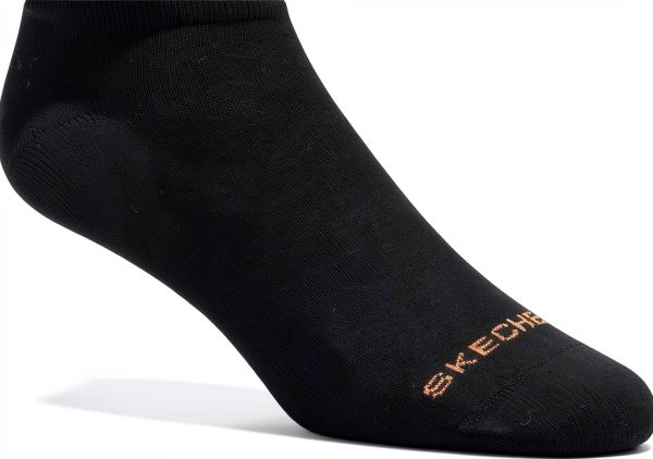 Skechers Womens No-Show Socks Seamless Toe Non Terry-3