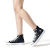 Denim Ripped High Top Sneakers Women Canvas Fashion Shoes-1