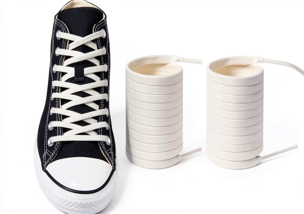 Elastic Shoelaces Endoto Silicone No Tie Converse Compatible-0