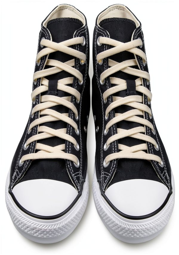 Endoto Elastic Shoelaces Silicone Converse Compatible Unisex-4