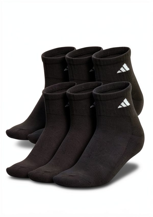 Adidas Womens Athletic Socks Moisture Wicking Cushioned-2