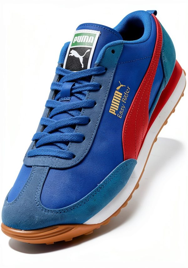 PUMA Easy Rider Retro Sneakers Suede Leather Mens Womens-5