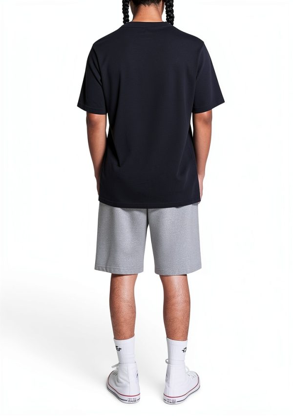 Pavo Cotton T-Shirt Men Comfort Fit Black Navy White-4