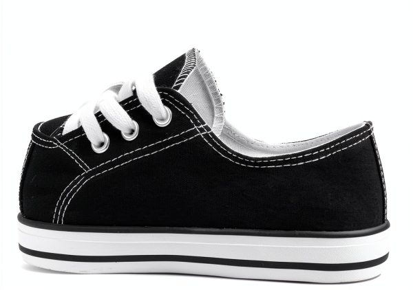 Womens Canvas Sneakers Breathable Comfort Non Slip Sole-2