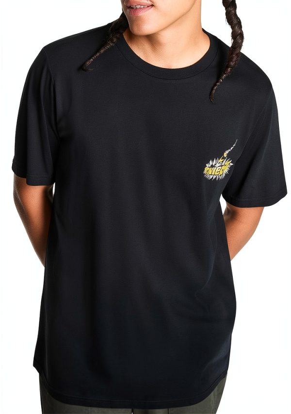 Classic Cotton T-Shirt Black White Sizes XS to XXL-5