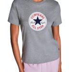 Converse Womens T-Shirt Lightweight Cotton Bold Graphic-0