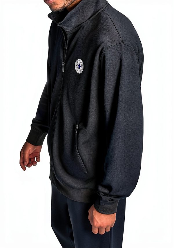 Black Athletic Apparel Comfort Fit Mens Womens Activewear-2