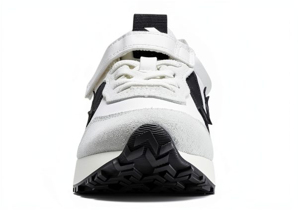 Little Kid Shoes White Black Sizes 1 to 13 Comfortable-4