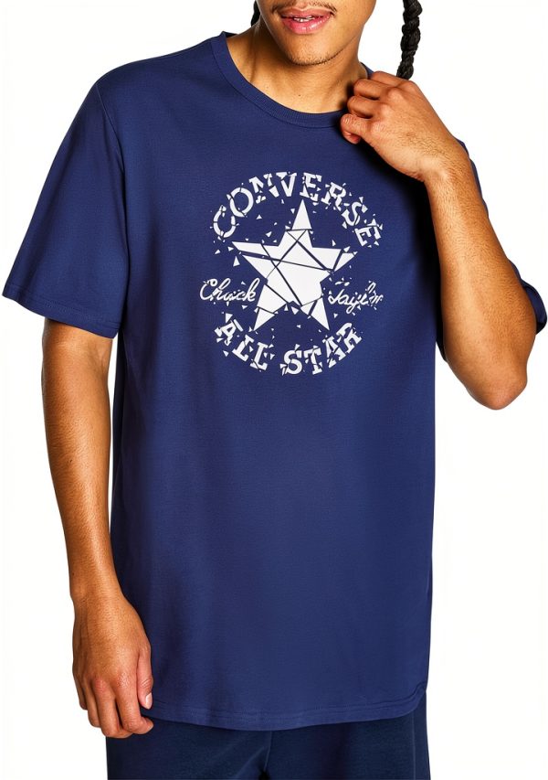Pavo Cotton T-Shirt Men Casual Comfort Fit Navy Large-0