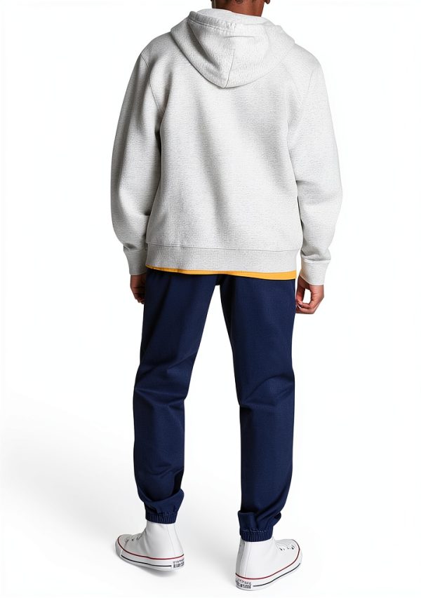 Grey Casual T-Shirt Comfort Fit Premium Cotton Mens Apparel-4