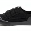 Rocket Dog Womens Sneakers Black Canvas Buckle Design-6