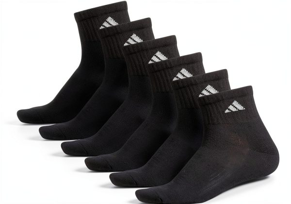 Adidas Womens Athletic Socks Moisture Wicking Cushioned-6