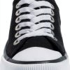Harley Davidson Womens Sneakers Canvas Cushion Lining Black-5