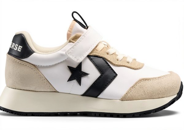 Little Kid Shoes White Black Sizes 1 to 13 Comfortable-0