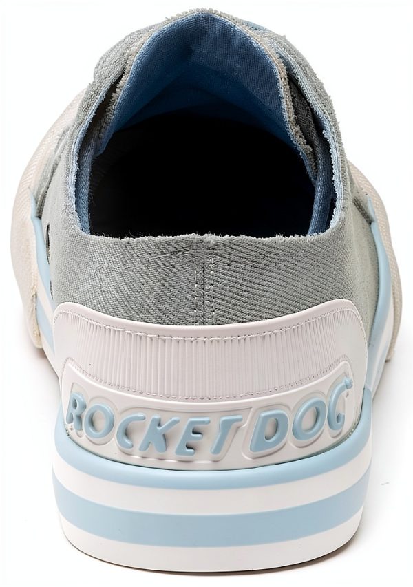 Rocket Dog Womens Denim Sneakers Light Blue Plush Foam-2