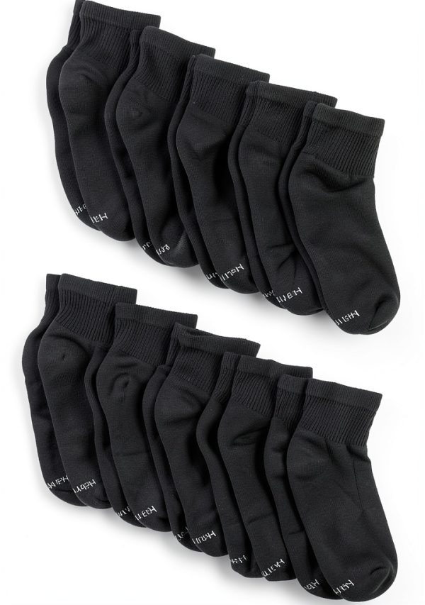 Hanes Womens Socks Cool Comfort Cushioned Ankle Socks-4