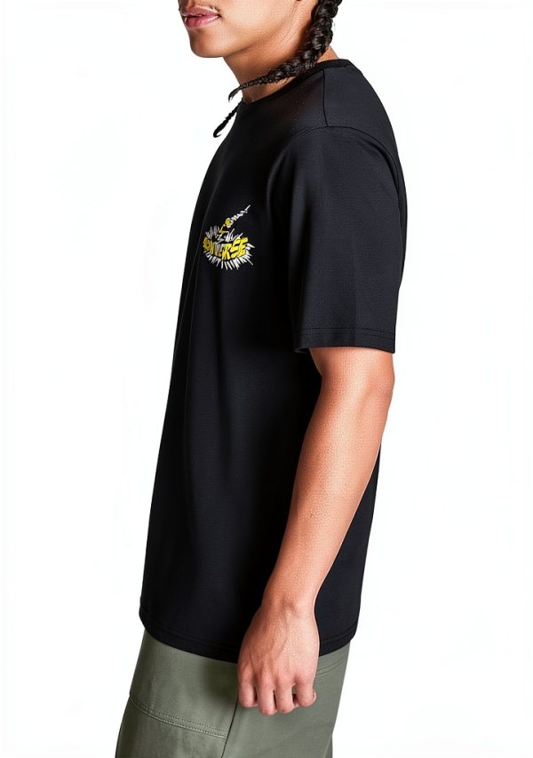 Classic Cotton T-Shirt Black White Sizes XS to XXL-2