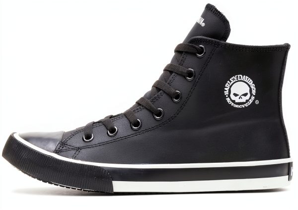 Harley Davidson Skateboarding Shoes Leather Mens Comfortable-6