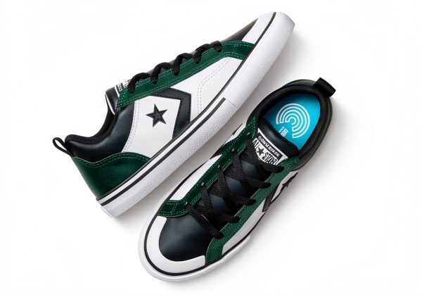 Nike Big Kid Sneakers White Green Envy Athletic Shoes-3